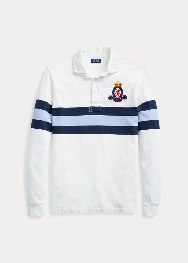 Men's Polo Ralph Lauren Classic Fit Rugby Polo Shirts | 027139ZQG